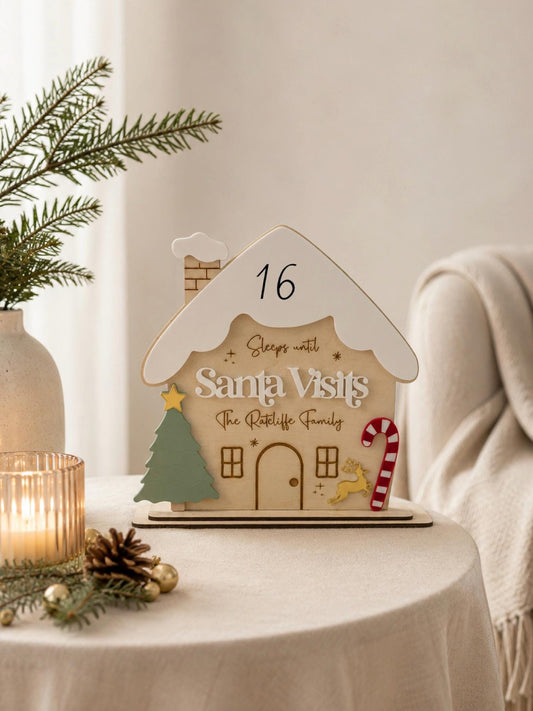 Gingerbread House Christmas Countdown