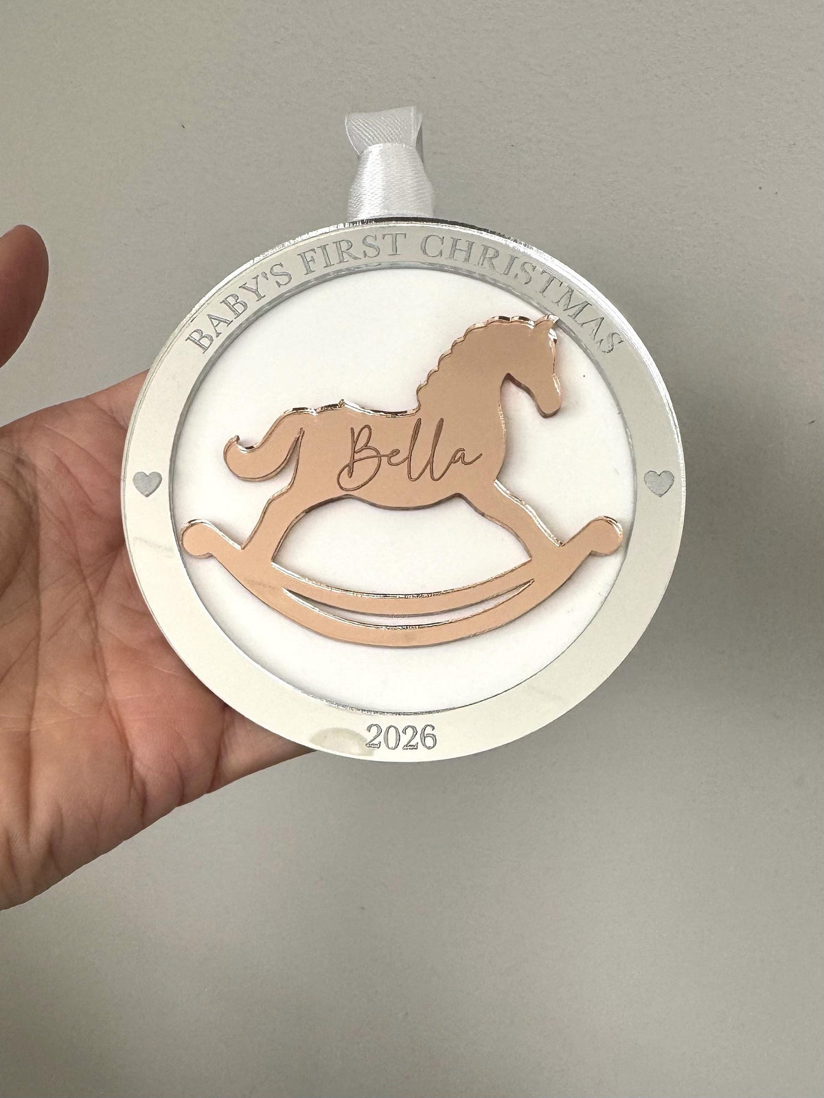 First Christmas Ornament - Rocking Horse