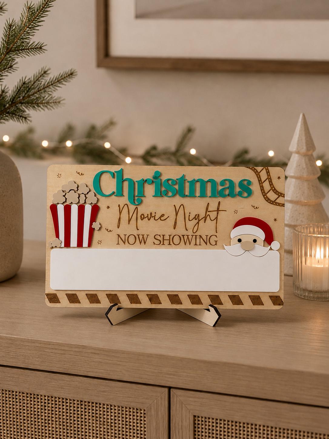 Christmas Movie Sign