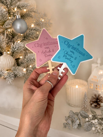 Mini Christmas Tree Star Topper