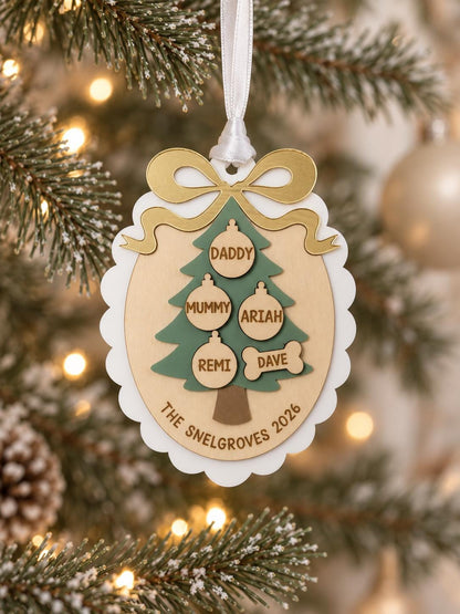 Family Christmas Decoration