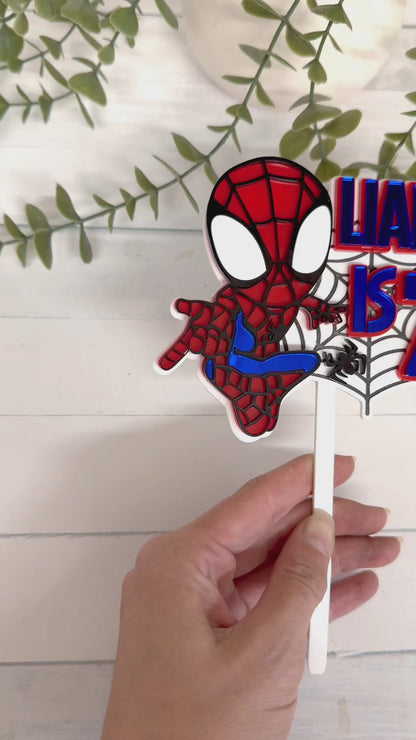 Spider Cake Topper
