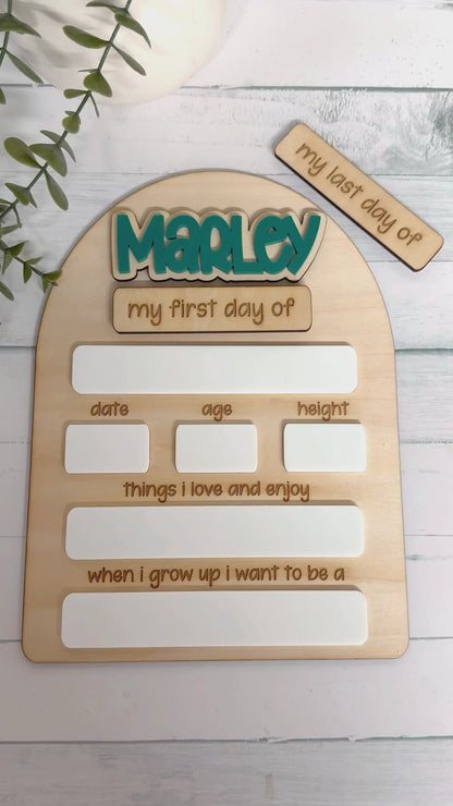 Back to School Board