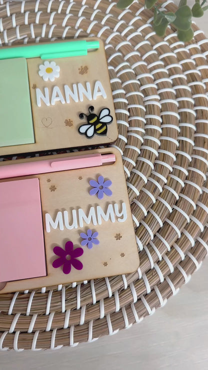 Mothers Day Personalised Sticky Note Holder
